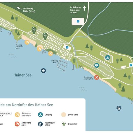 Haus Im Schilf 1 - Ferienwohnungen Am Hainer See Bei Leipzig Neukieritzsch Exteriér fotografie