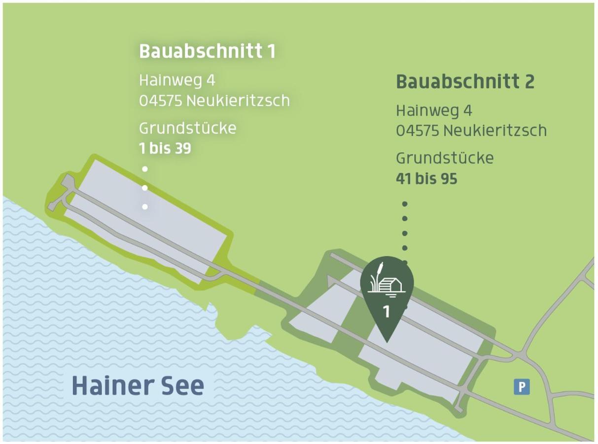 Haus Im Schilf 1 - Ferienwohnungen Am Hainer See Bei Leipzig Neukieritzsch Exteriér fotografie