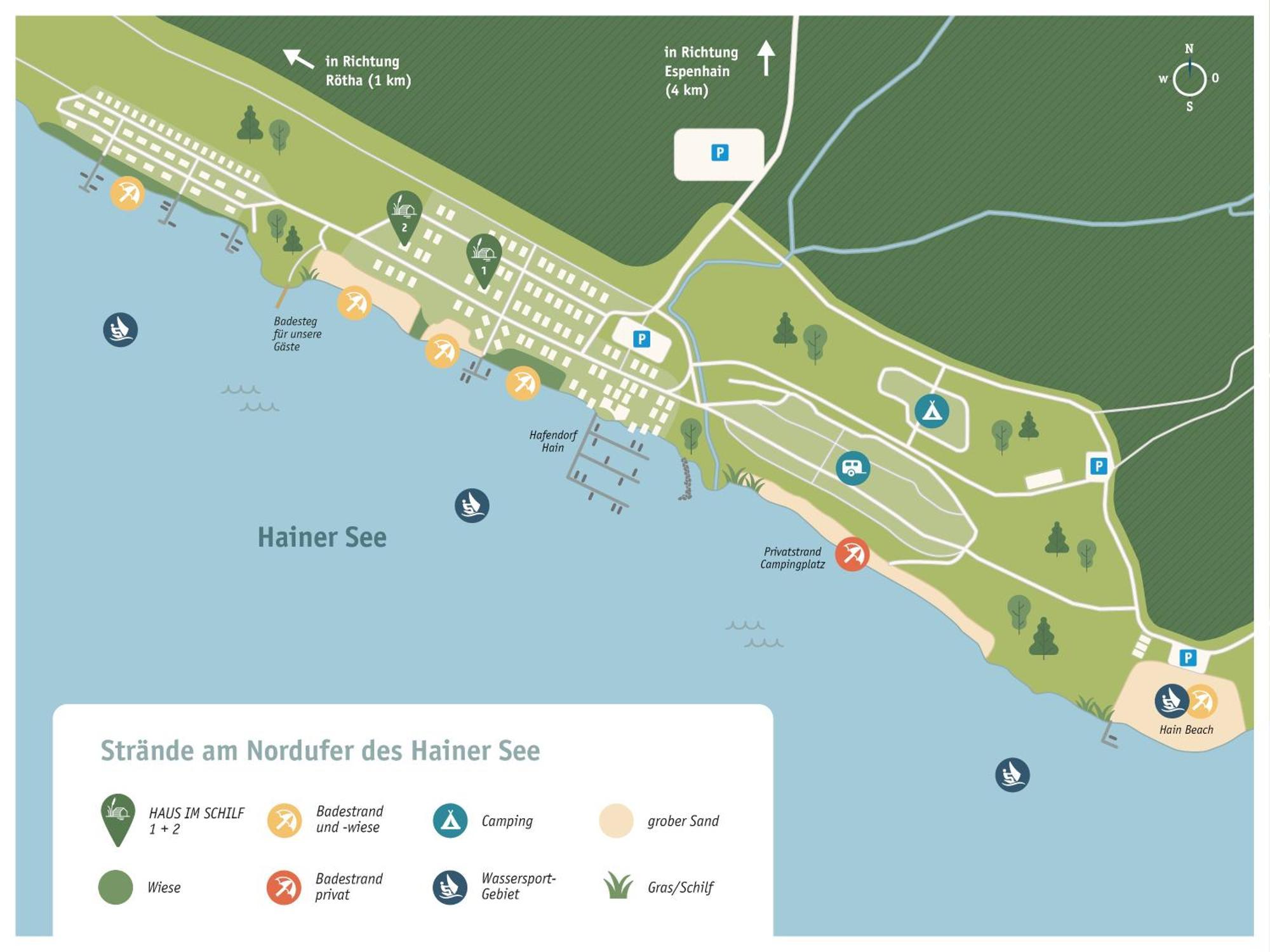 Haus Im Schilf 1 - Ferienwohnungen Am Hainer See Bei Leipzig Neukieritzsch Exteriér fotografie